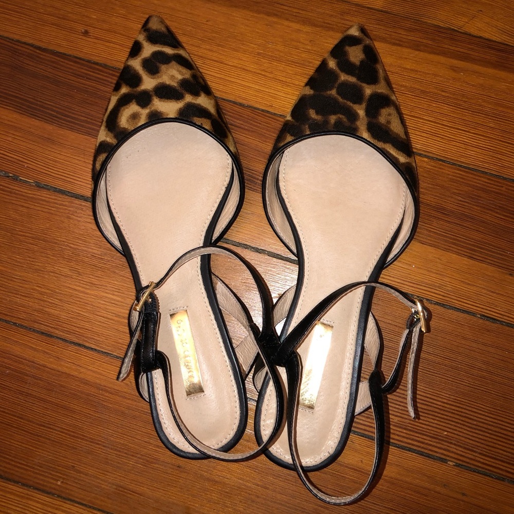 Louise Et Cie Caledon Flat Retro Leopar 6.5